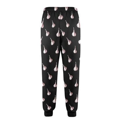 garlic Design Print Pattern JJ0250 Men's Casual Track Pants