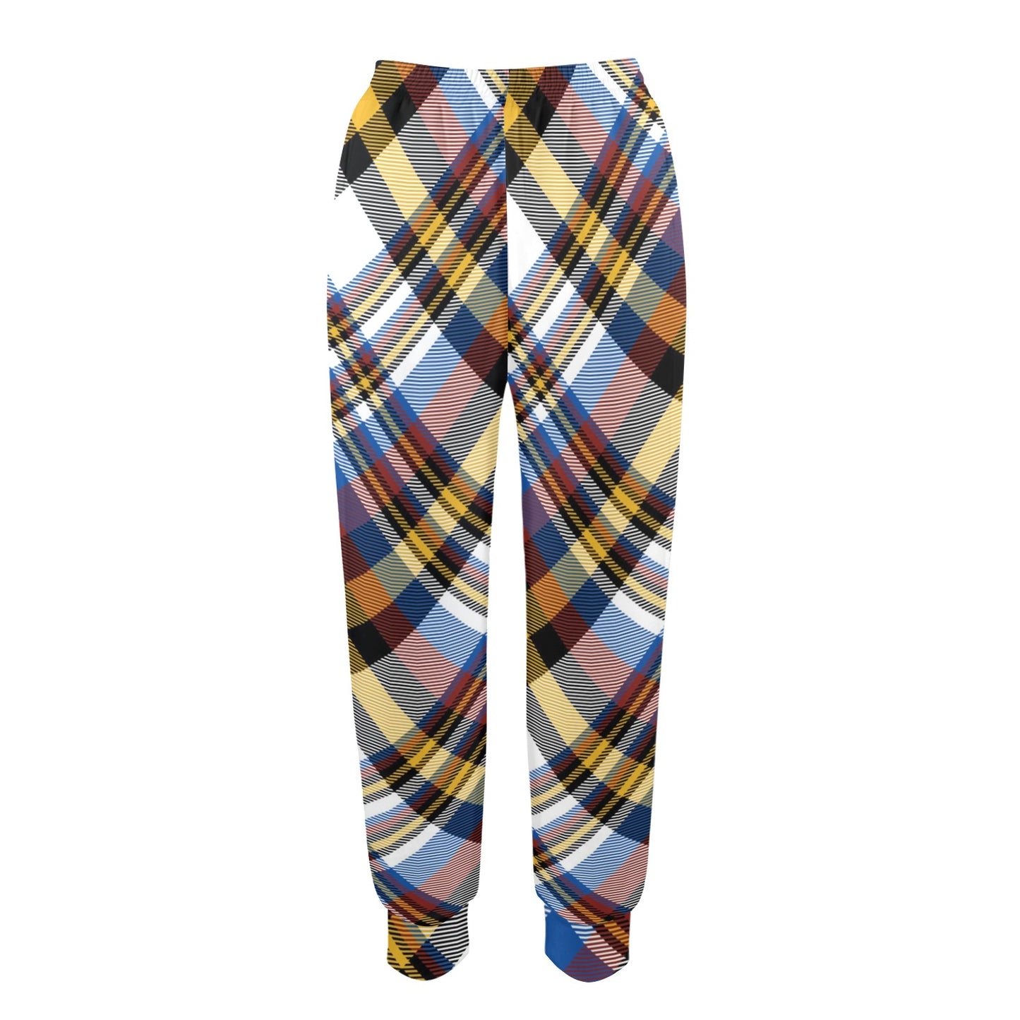 Madras Pattern Print Design 01 Women's Casual Track Pants