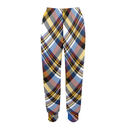 Madras Pattern Print Design 01 Women's Casual Track Pants