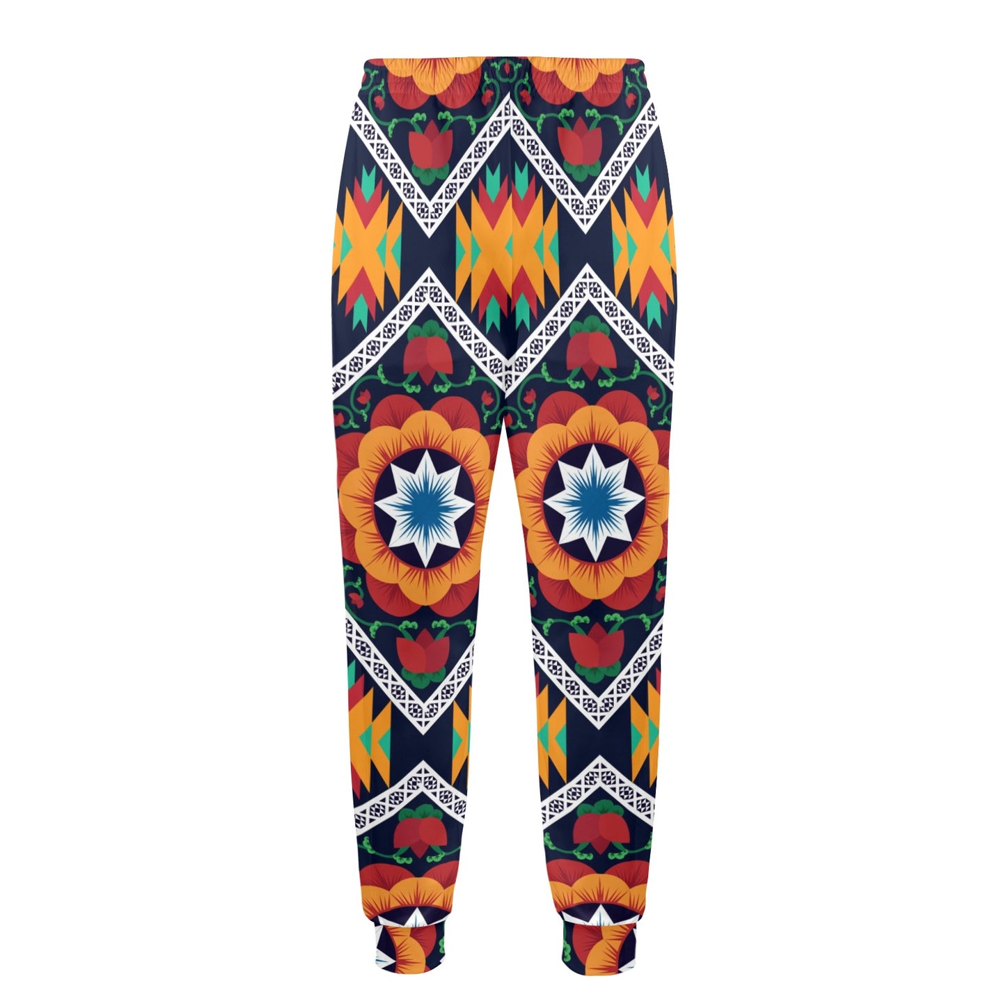 African Kente Men's Casual Track Pants