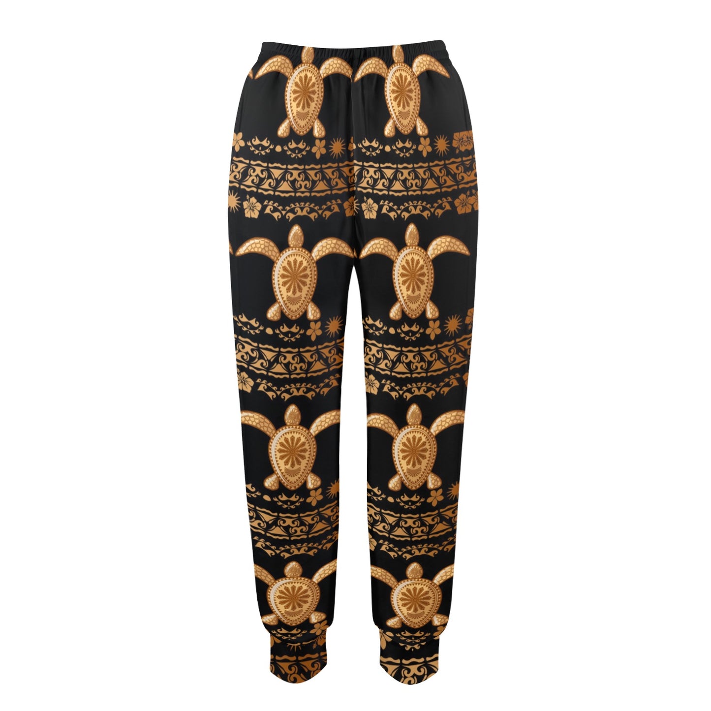 Tribal Sea turtle Polynesian Hawaiian Women's Casual Track Pants