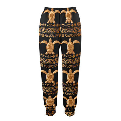 Tribal Sea turtle Polynesian Hawaiian Women's Casual Track Pants