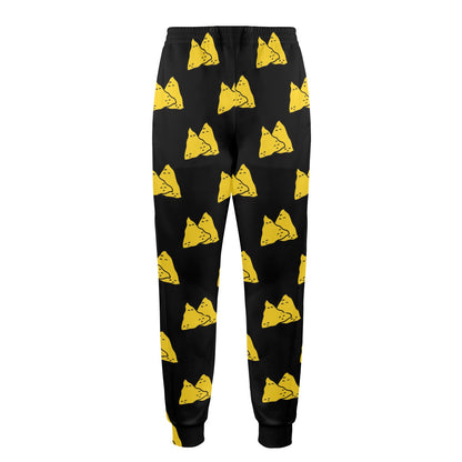 Nachos Pattern Print Design A02 Men's Casual Track Pants