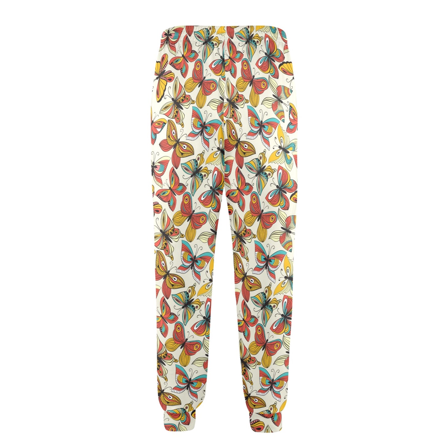 Butterfly Pattern Print Design 02 Men's Casual Track Pants