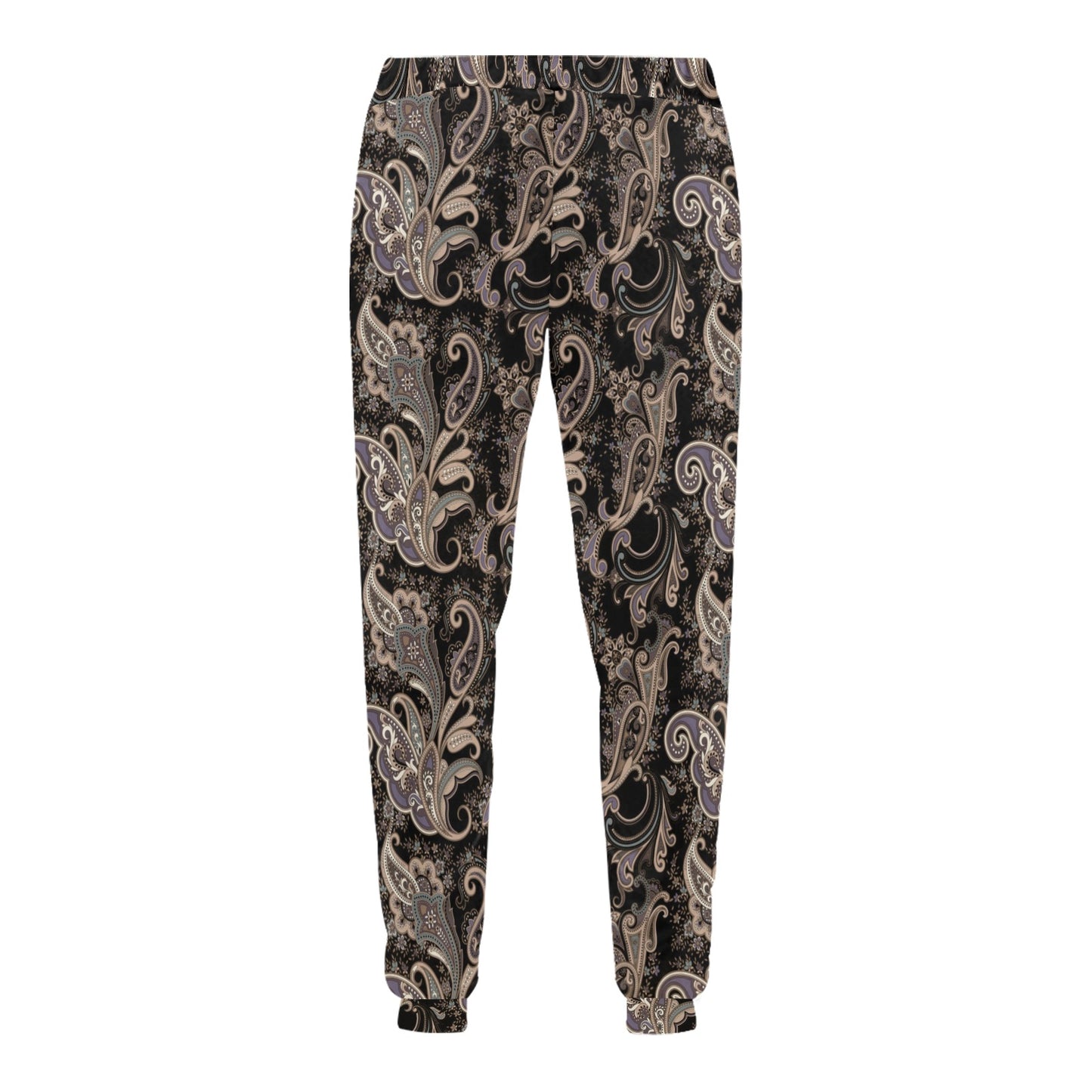 Paisley Mandala Design Print Men's Sweatpants