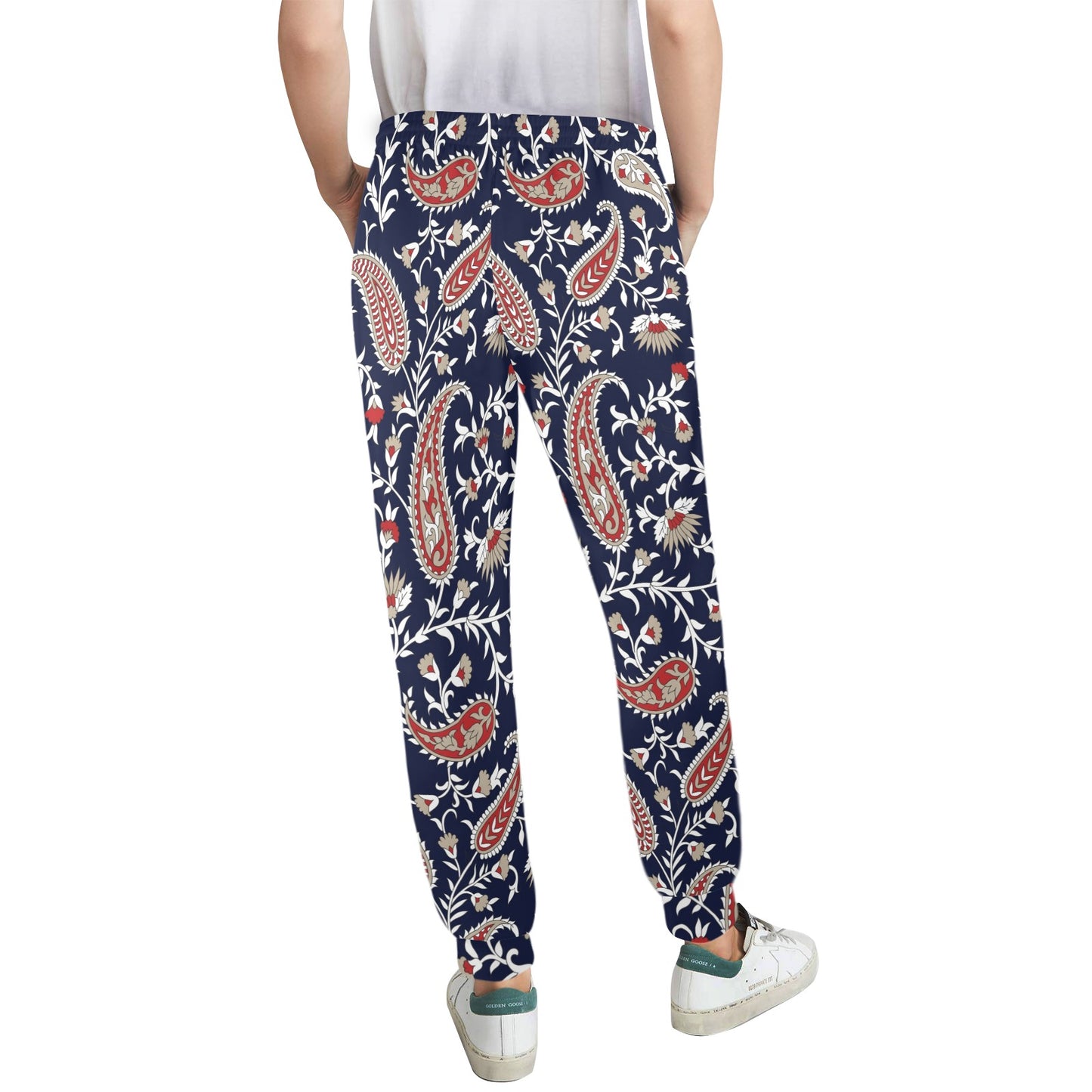Paisley Pattern Print Design A05 Women's Casual Track Pants