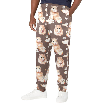 Hamster Pattern Print Design 03 Men's Casual Track Pants