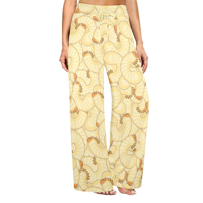 beetle larvae Design Print Pattern JJ016 Women's Wide Leg Lounge Pants