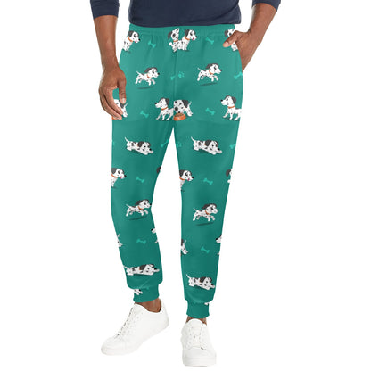 Dalmatians Design Print Pattern JJ051 Men's Casual Track Pants