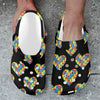 Autism Awareness Heart Design Print Unisex Clogs Shoes