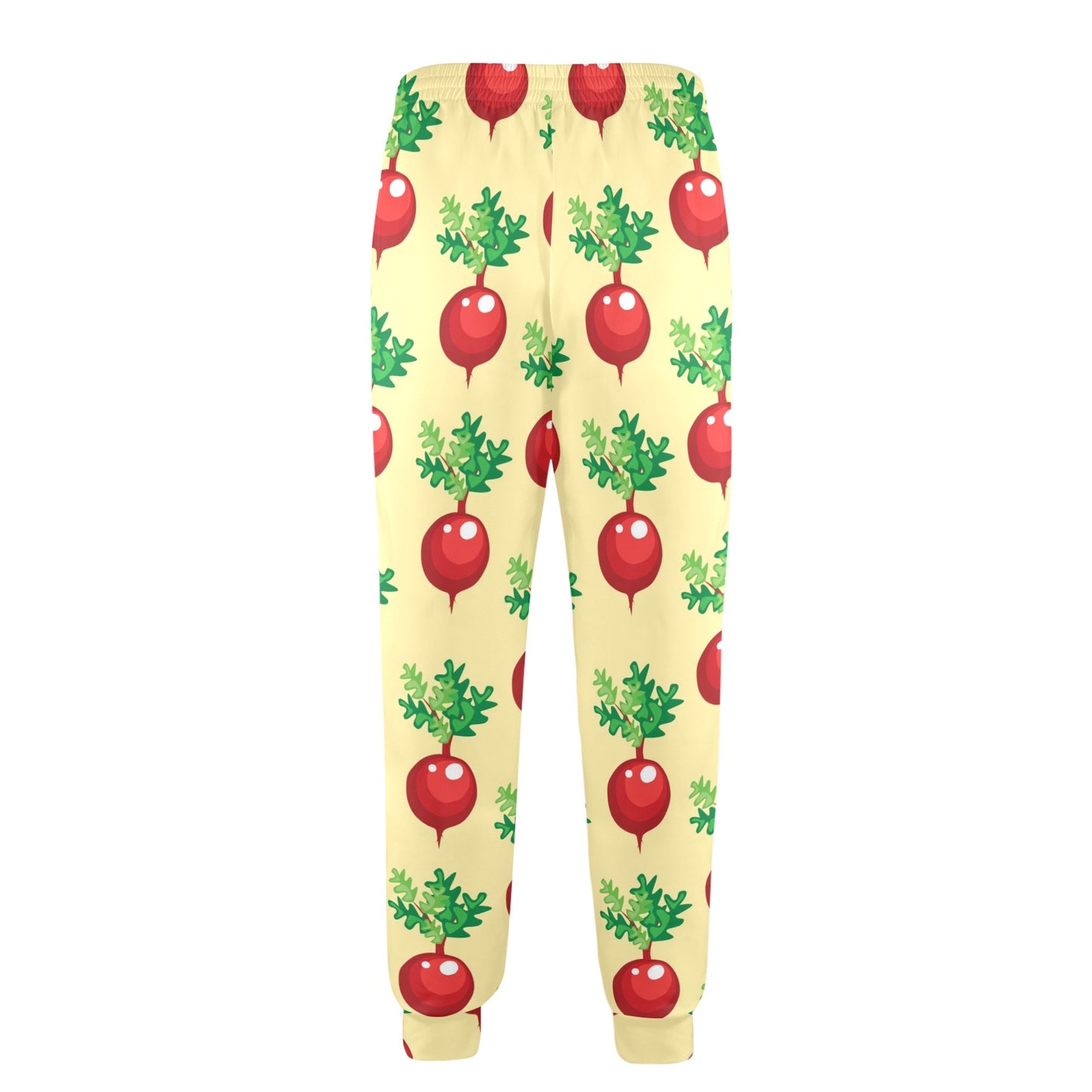 Radish Pattern Print Design A02 Men's Casual Track Pants
