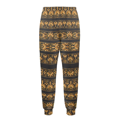 Ancient Greek Print Design LKS303 Men's Casual Track Pants