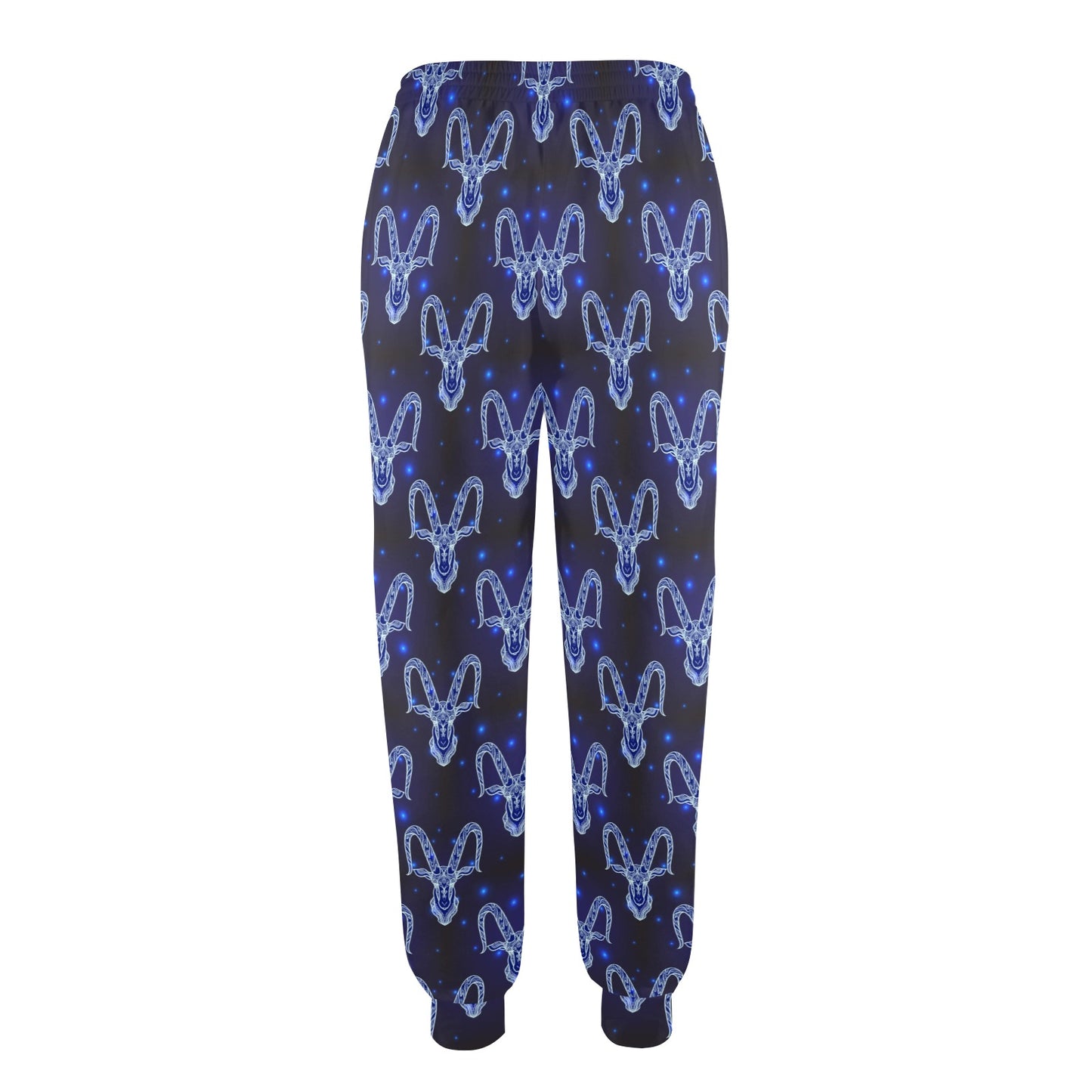 Goat Print Design LKS401 Women's Casual Track Pants