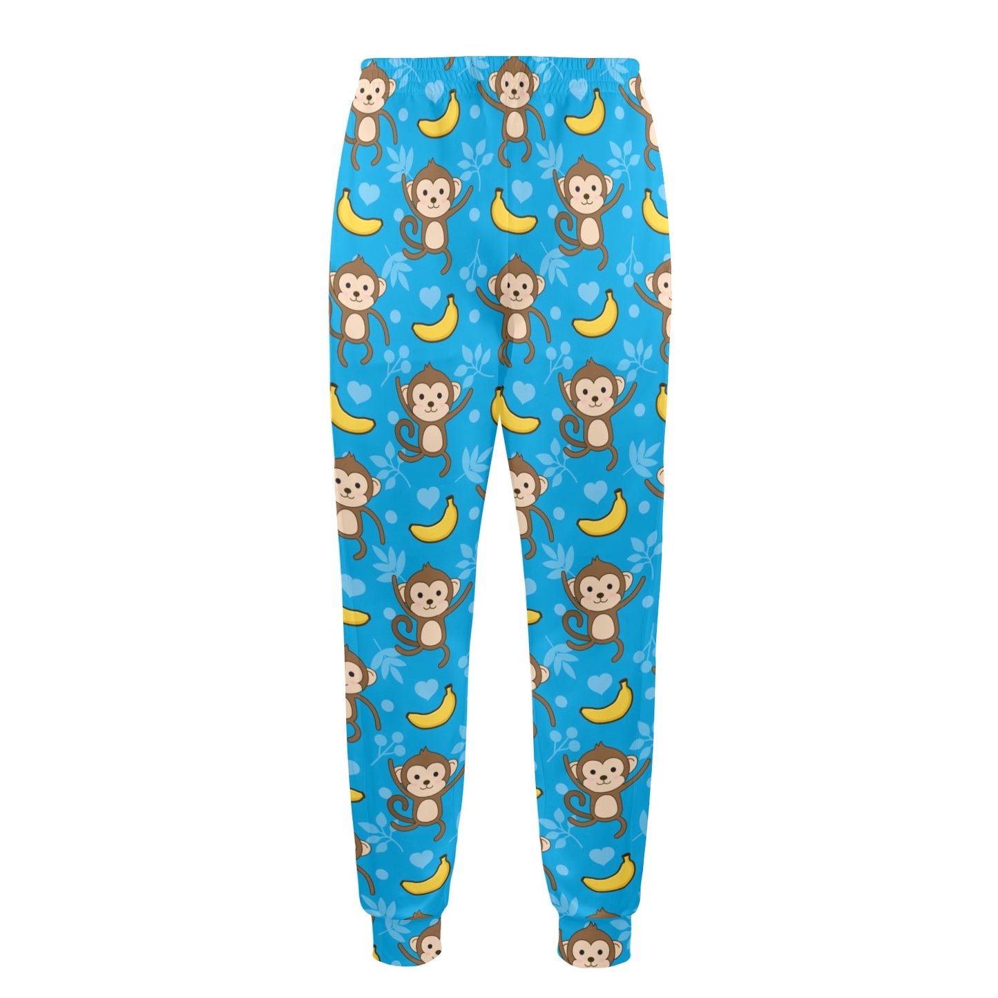 Monkey Pattern Print Design 05 Men's Casual Track Pants