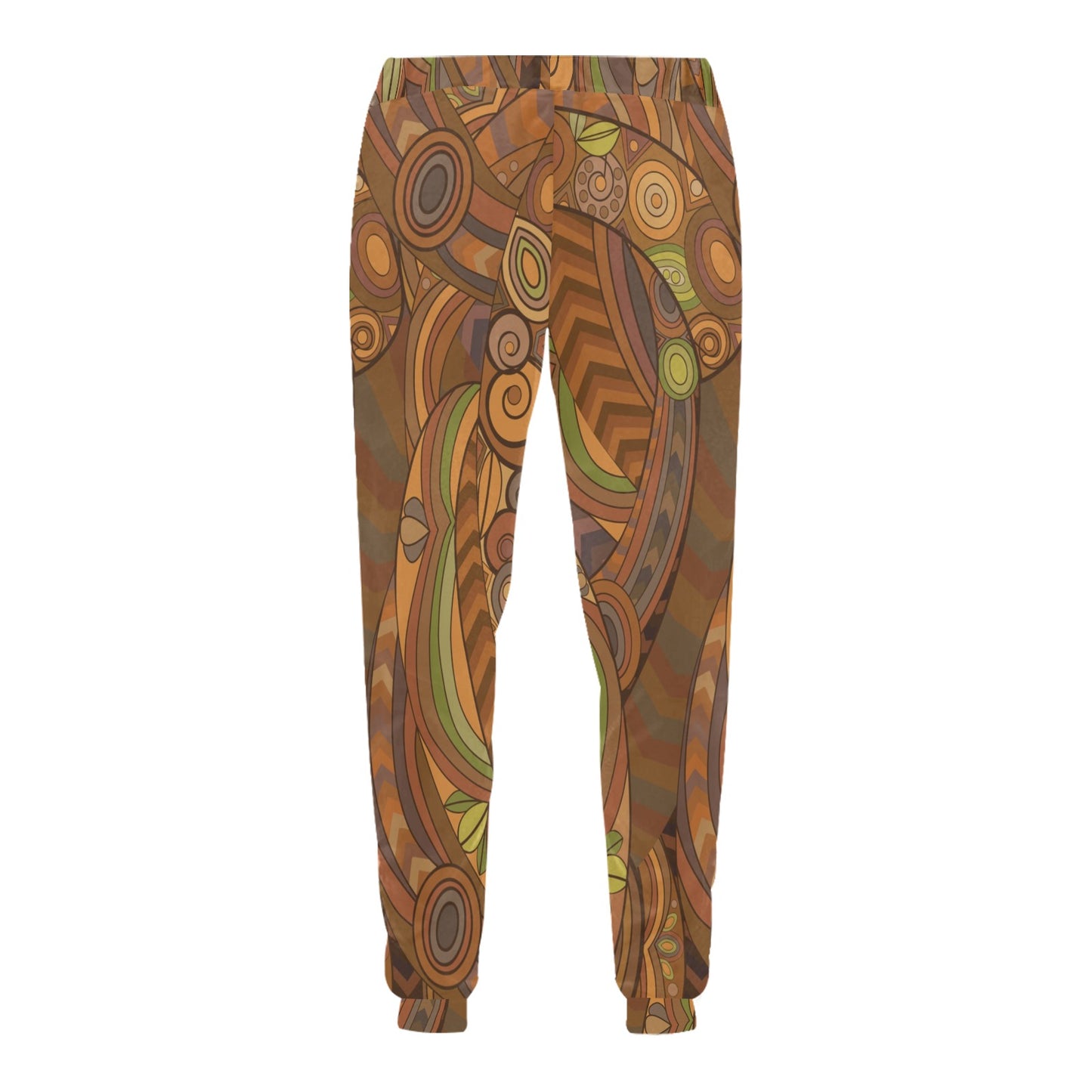 Maori Ornament Design Print Men's Sweatpants