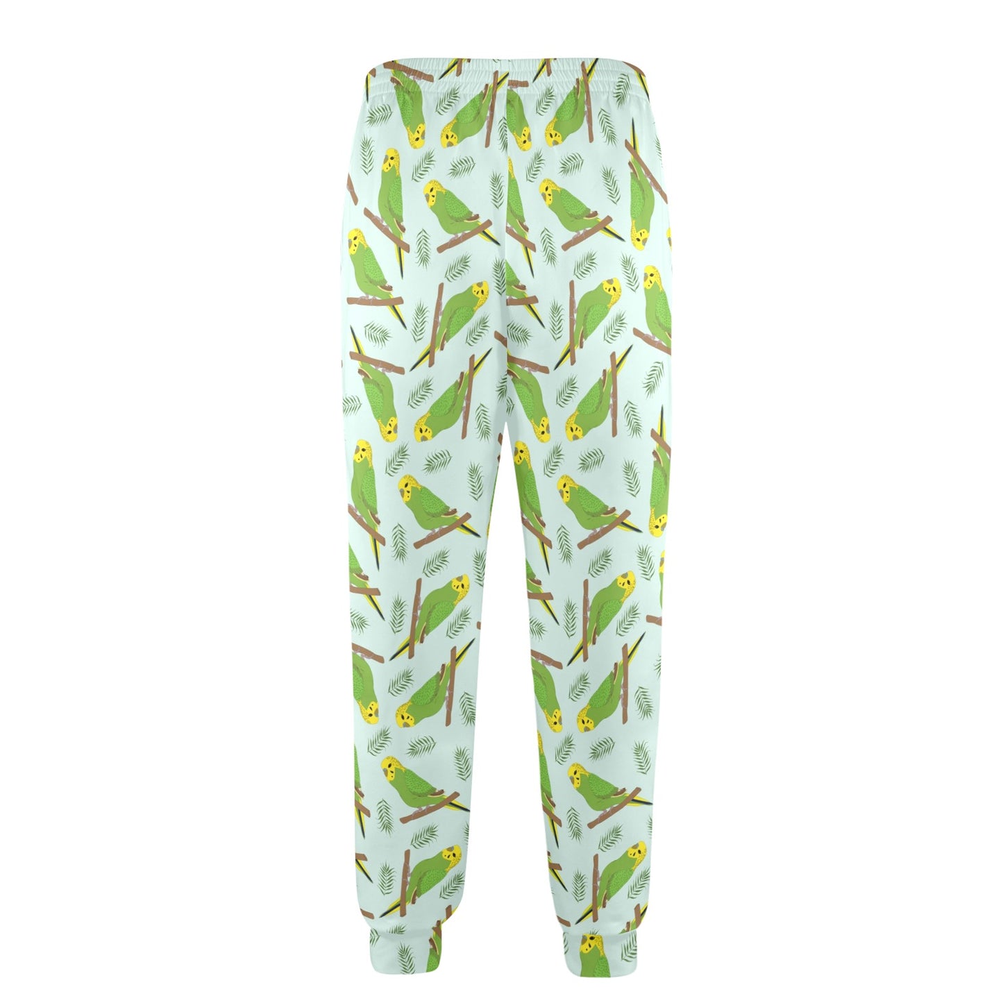 Budgerigar Pattern Print Design 04 Men's Casual Track Pants