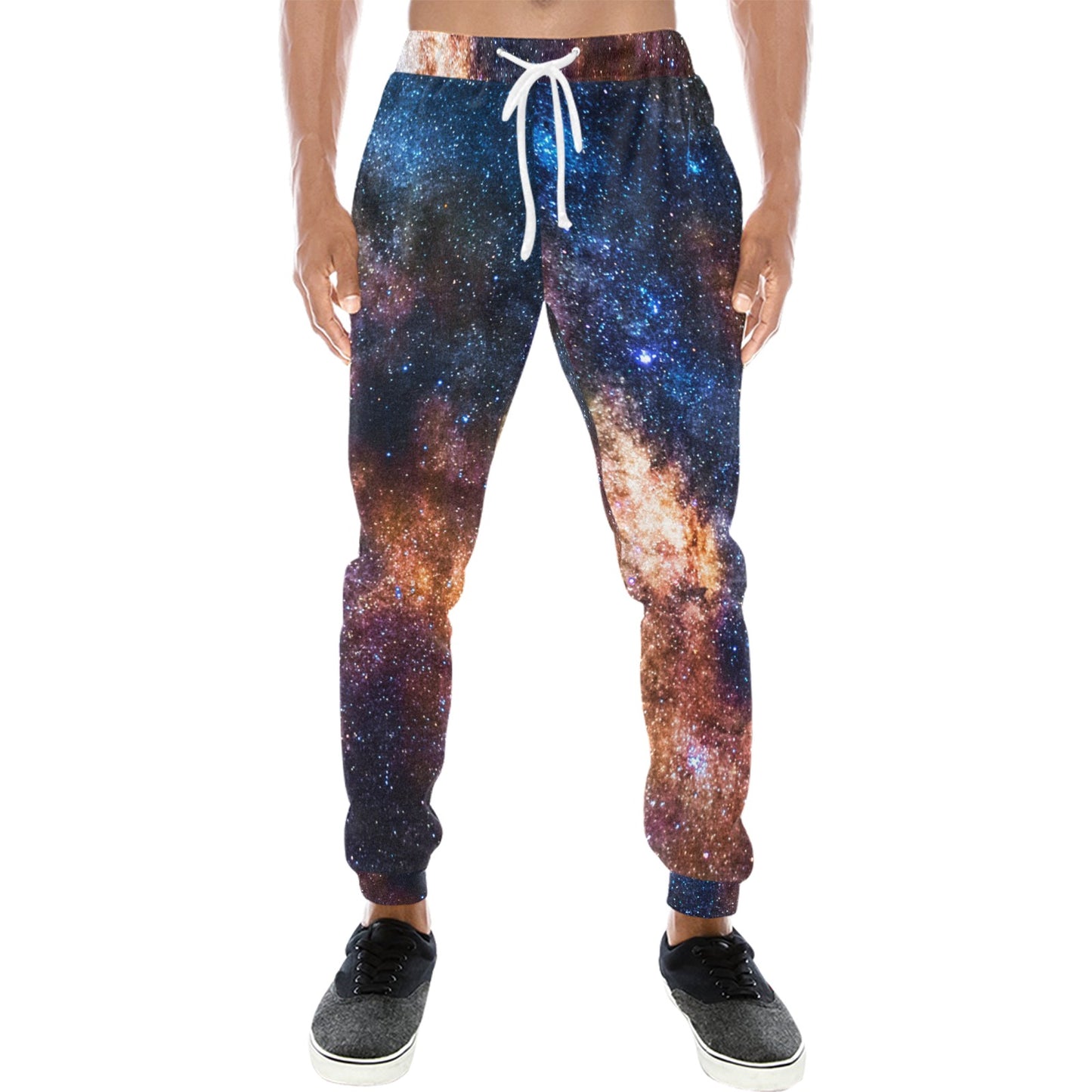 Celestial Milky way Galaxy Men's Sweatpants