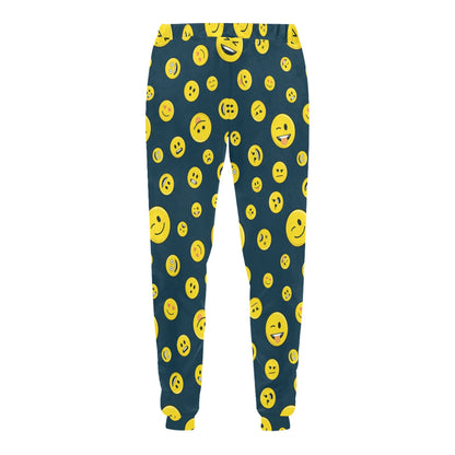 emoji funny Design Print Pattern JJ0120 Men's Sweatpants