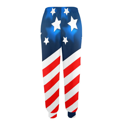 American flag Style Women's Casual Track Pants