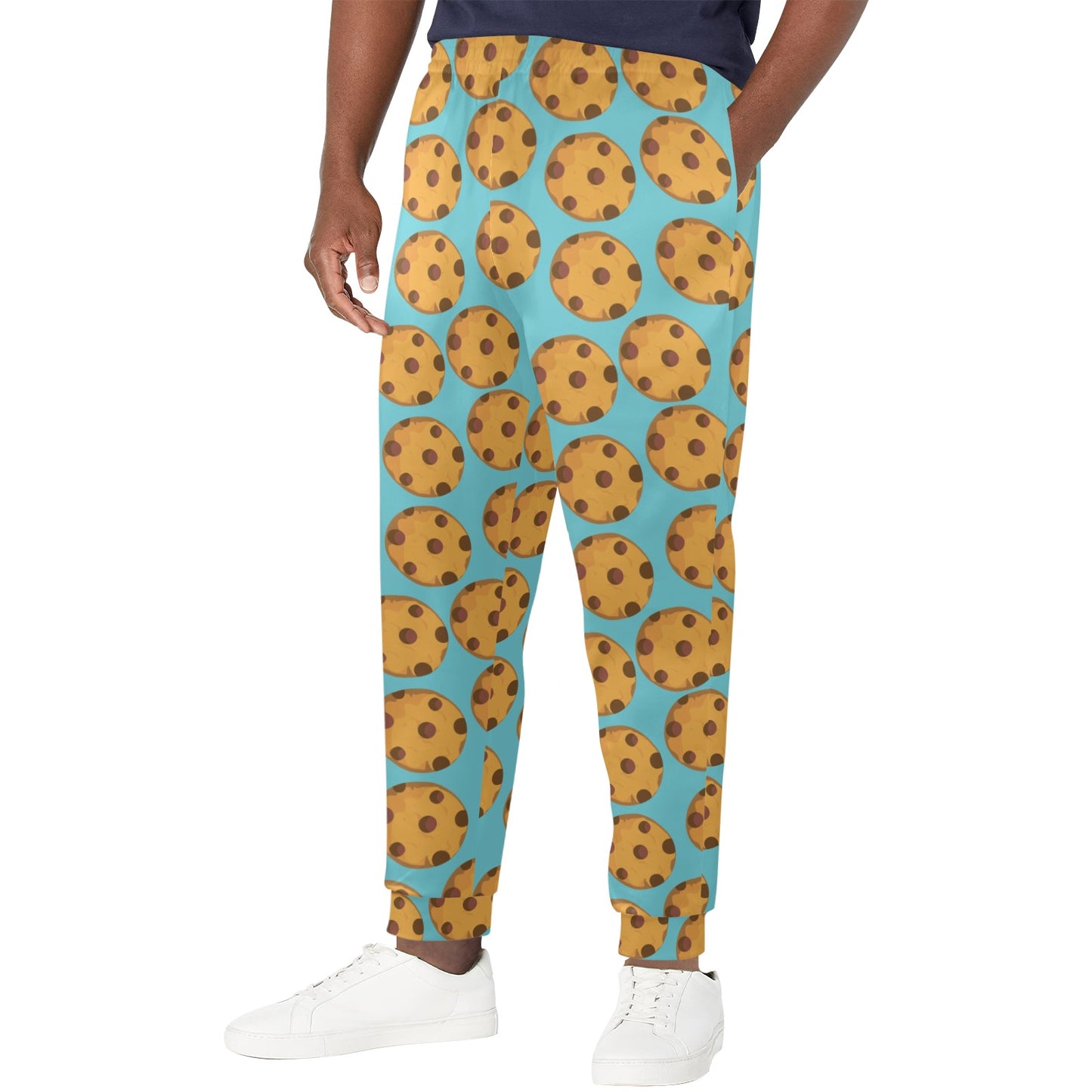 Cookie Pattern Print Design 01 Men's Casual Track Pants