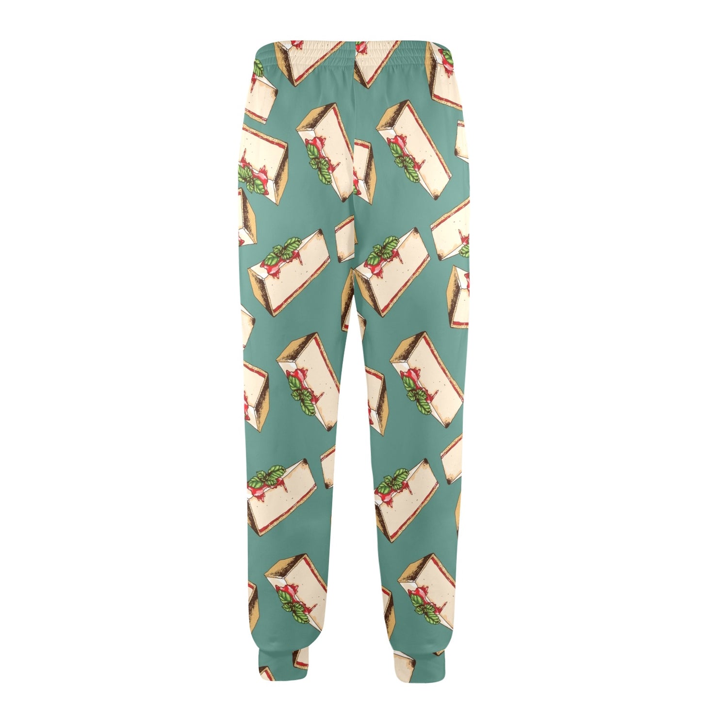 Cheesecake Pattern Print Design CK02 Men's Casual Track Pants