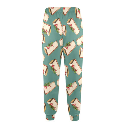 Cheesecake Pattern Print Design CK02 Men's Casual Track Pants