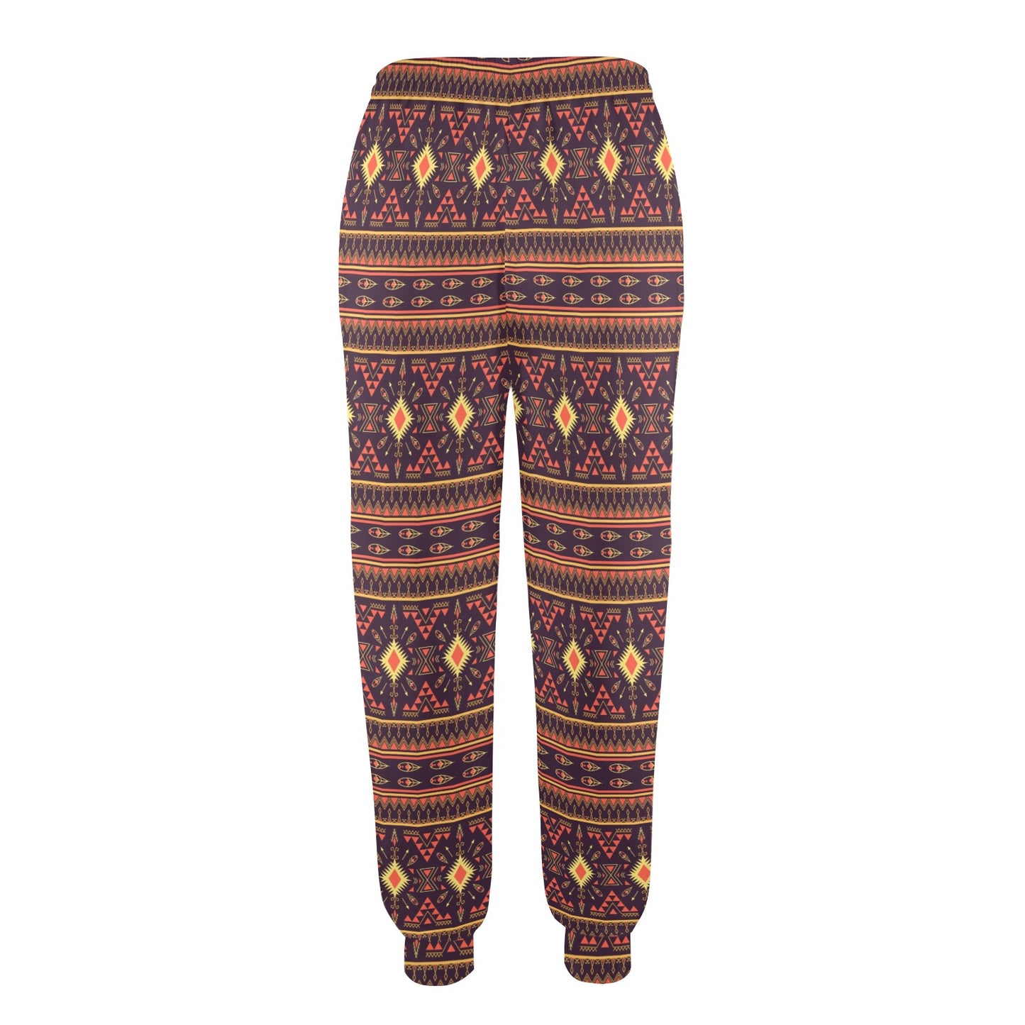 Southwest Ethnic Design Themed Print Women's Casual Track Pants