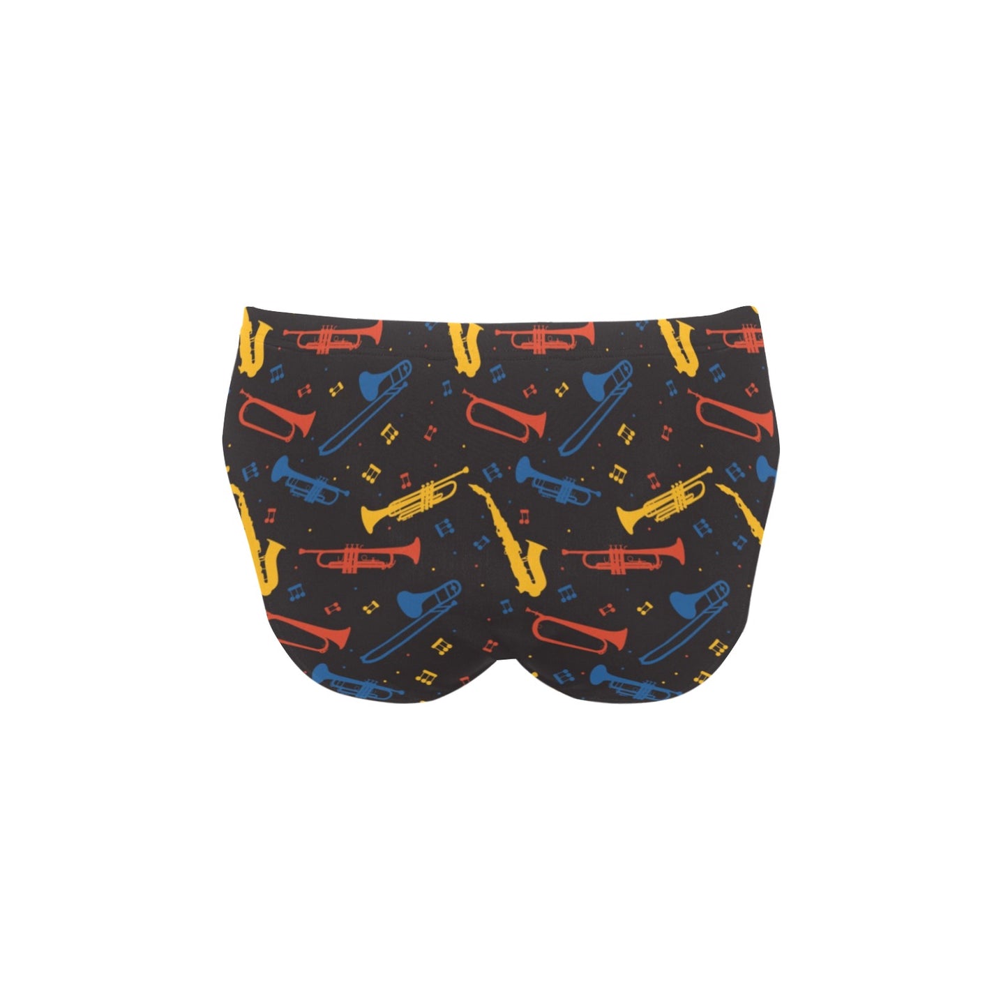 Saxophone Print Design LKS407 Men's Swimming Briefs
