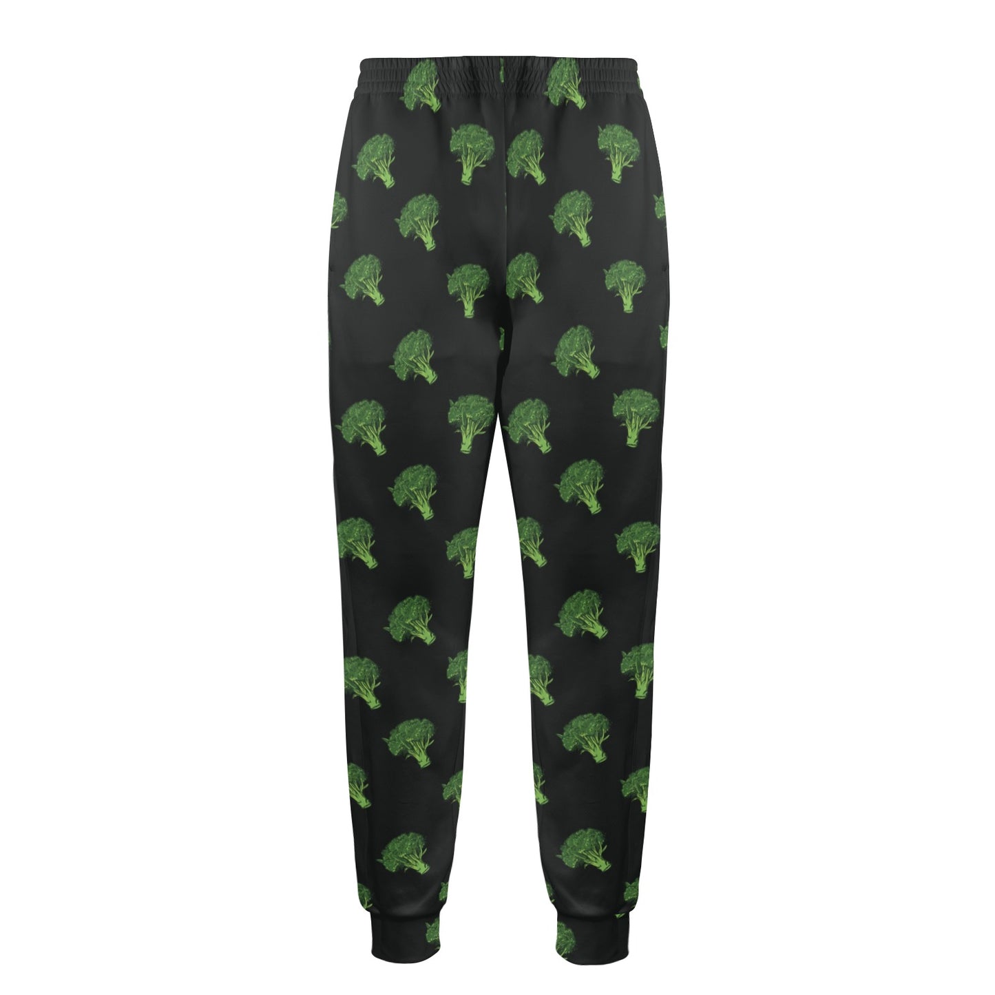 Broccoli Pattern Print Design 04 Men's Casual Track Pants