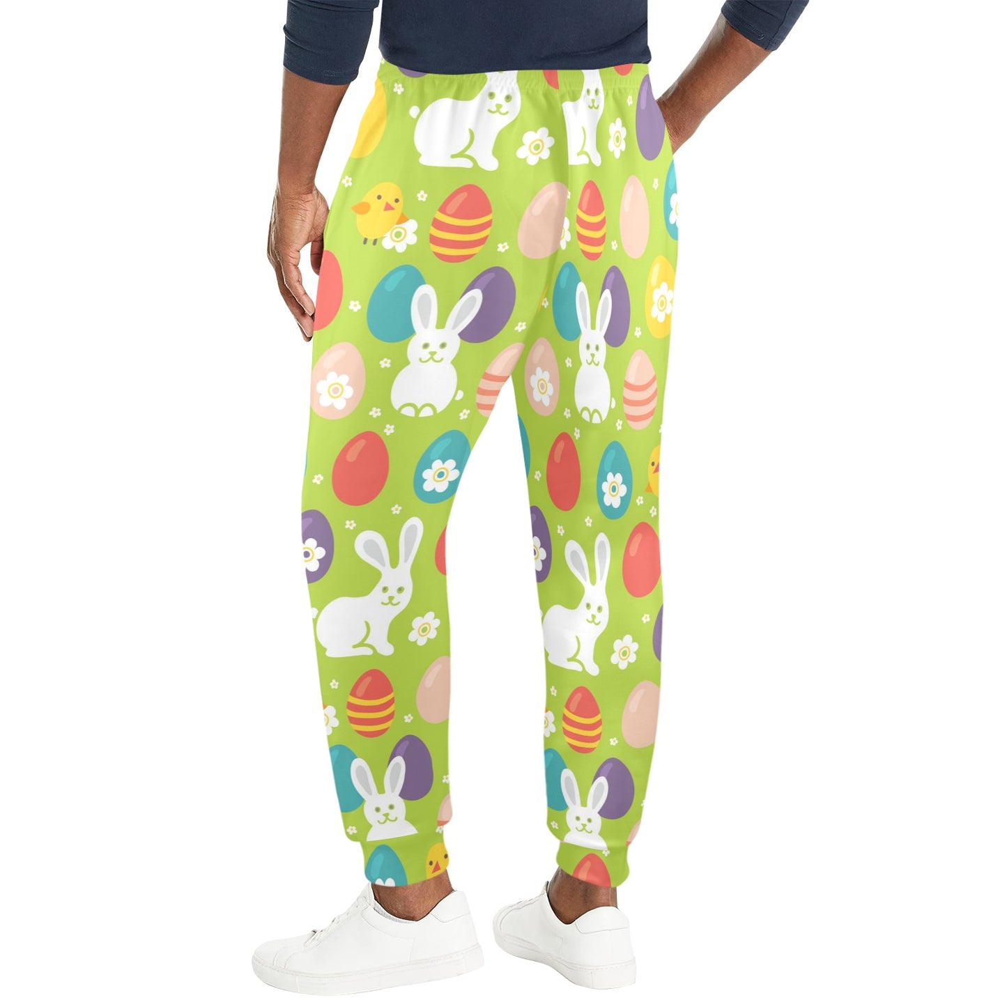 Easter rabbit Design Print Pattern JJ0160 Men's Casual Track Pants
