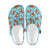 Brow Sea Turtle Print Pattern Unisex Clogs Shoes