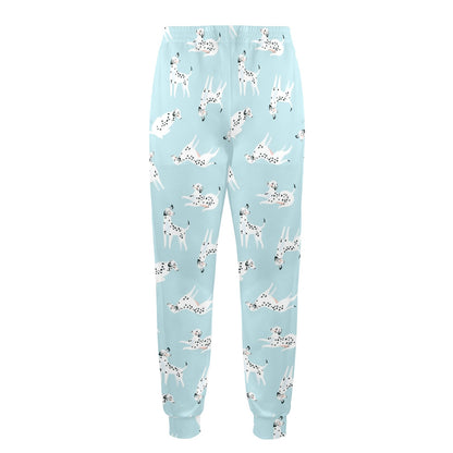 Dalmatians Design Print Pattern JJ052 Men's Casual Track Pants