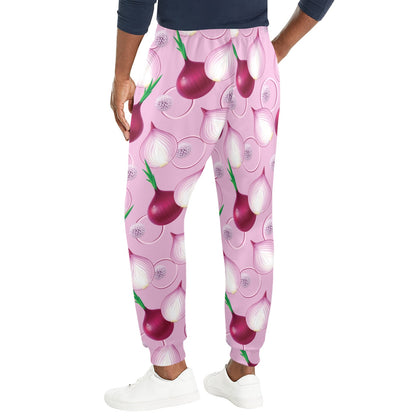 Onion Pattern Print Design A01 Men's Casual Track Pants