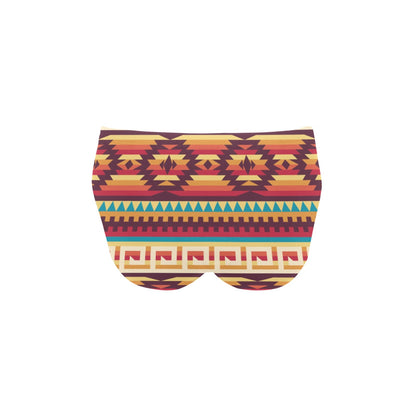 Tribal Aztec Vintage Men's Swimming Briefs