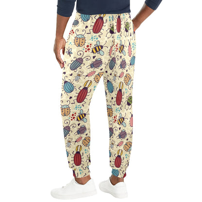 insects Design Print Pattern JJ0351 Men's Casual Track Pants