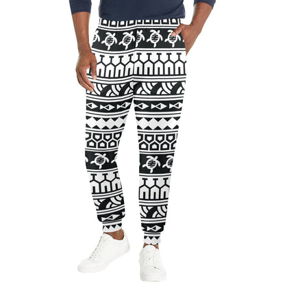Samoan Pattern Print Design LKS303 Men's Casual Track Pants