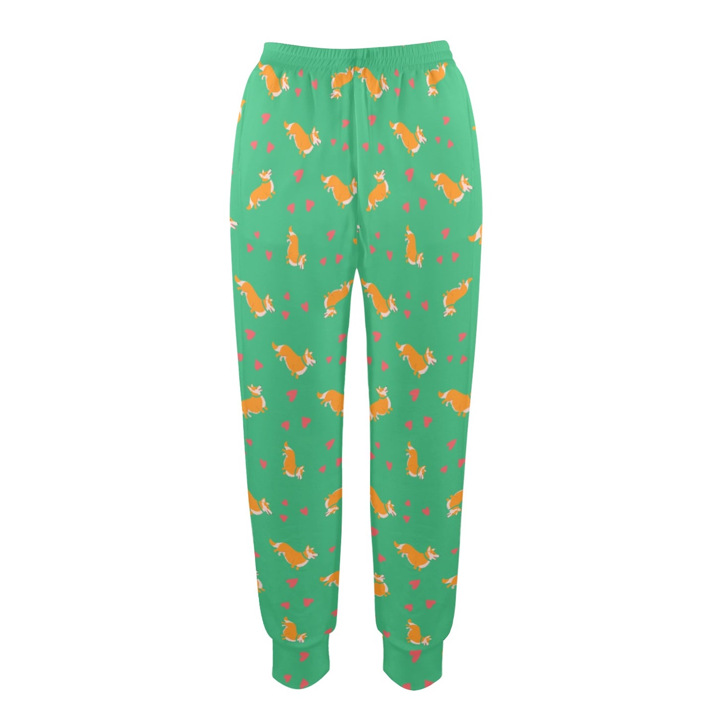 Cardigan Welsh Corgis Pattern Print Design 03 Women's Casual Track Pants