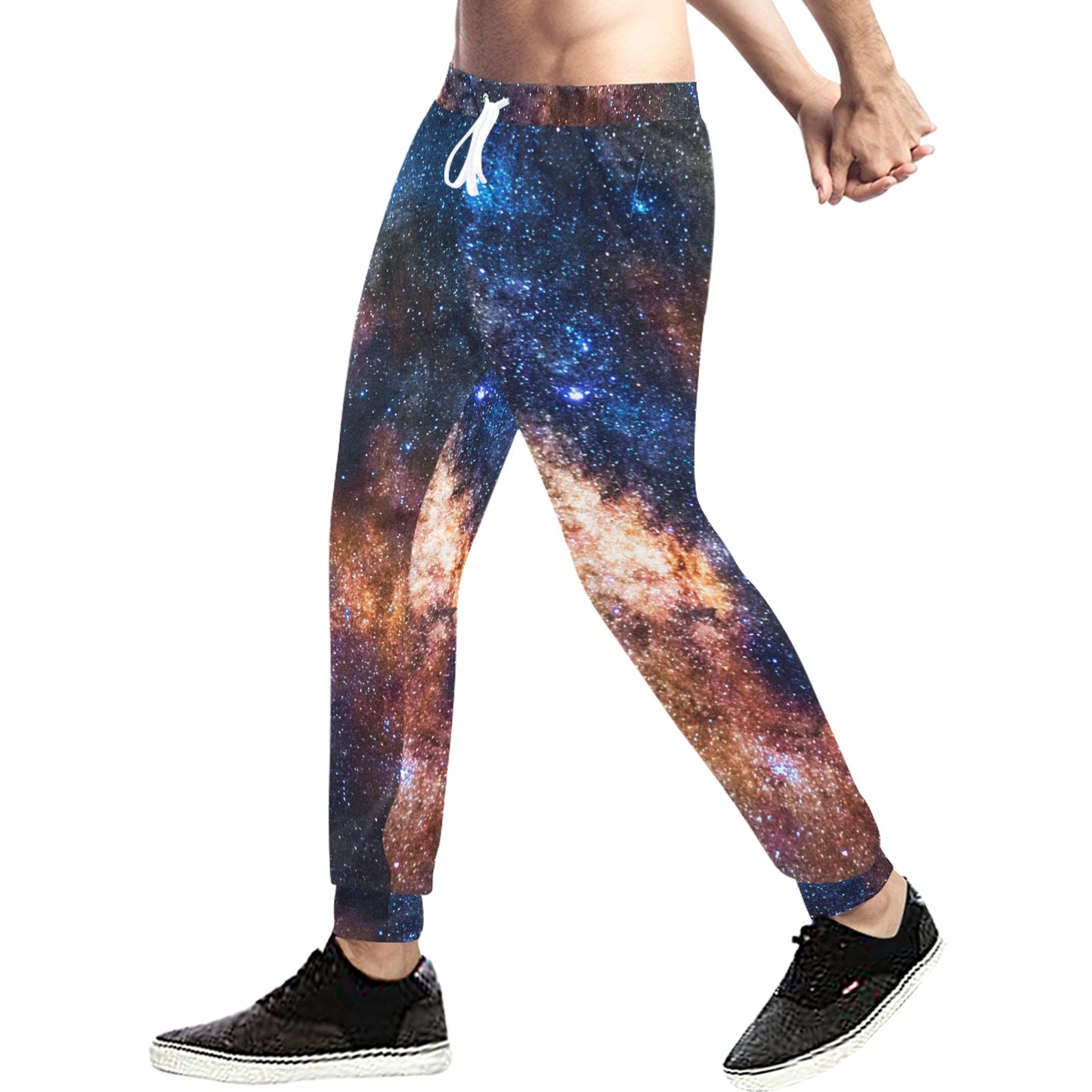 Celestial Milky way Galaxy Men's Sweatpants