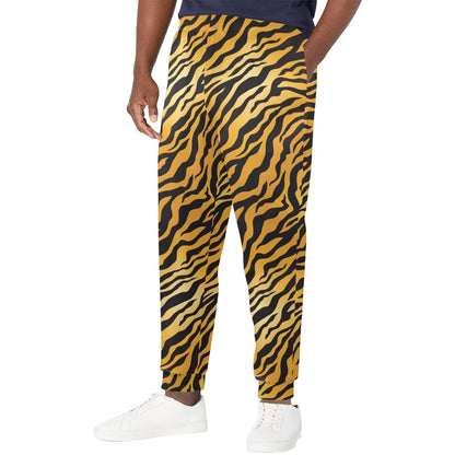 Tiger Print Design LKS302 Men's Casual Track Pants