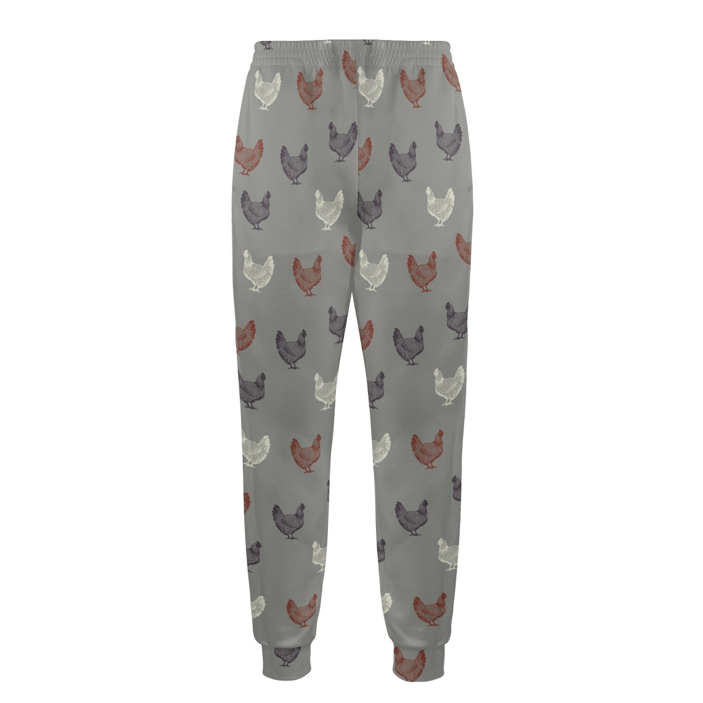 Chicken Pattern Print Design 01 Men's Casual Track Pants