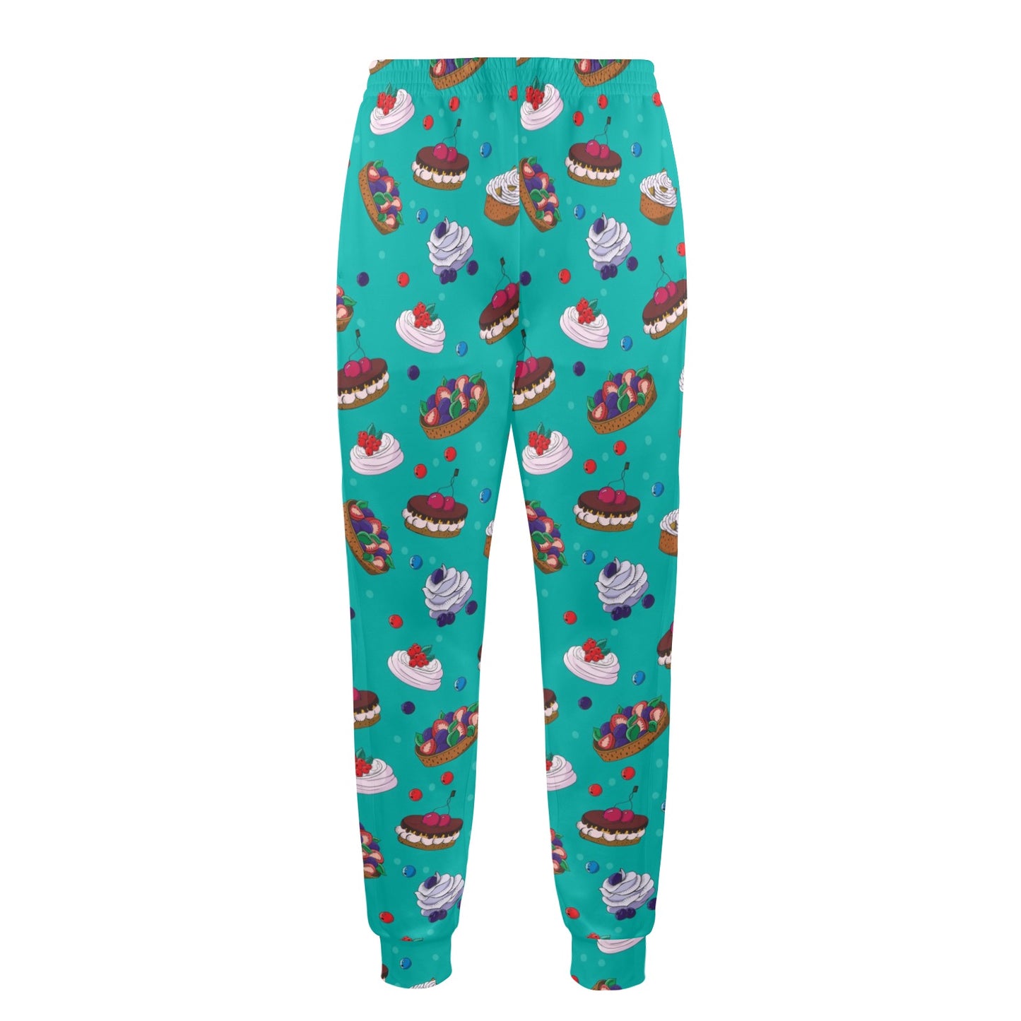 Cake Pattern Print Design 07 Men's Casual Track Pants