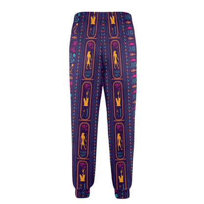 egyptian Design Print Pattern JJ0175 Men's Casual Track Pants
