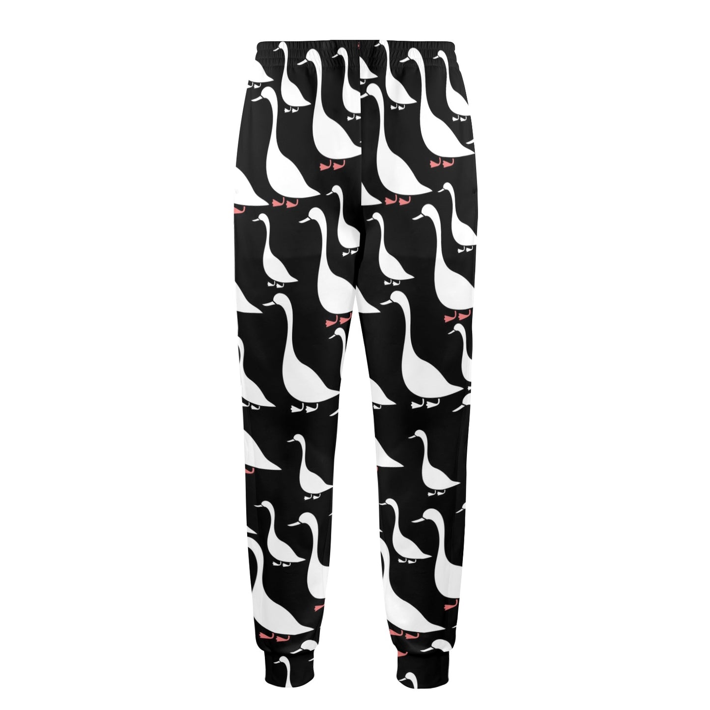 Goose Pattern Print Design 01 Men's Casual Track Pants