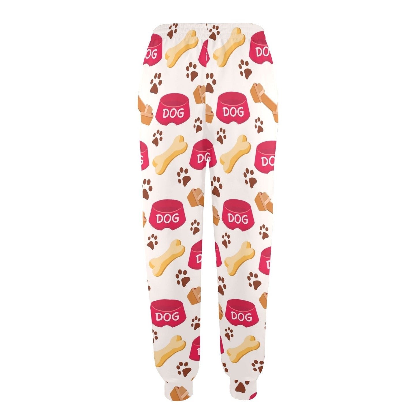 Dog paw bone Design Print Pattern JJ0119 Women's Casual Track Pants