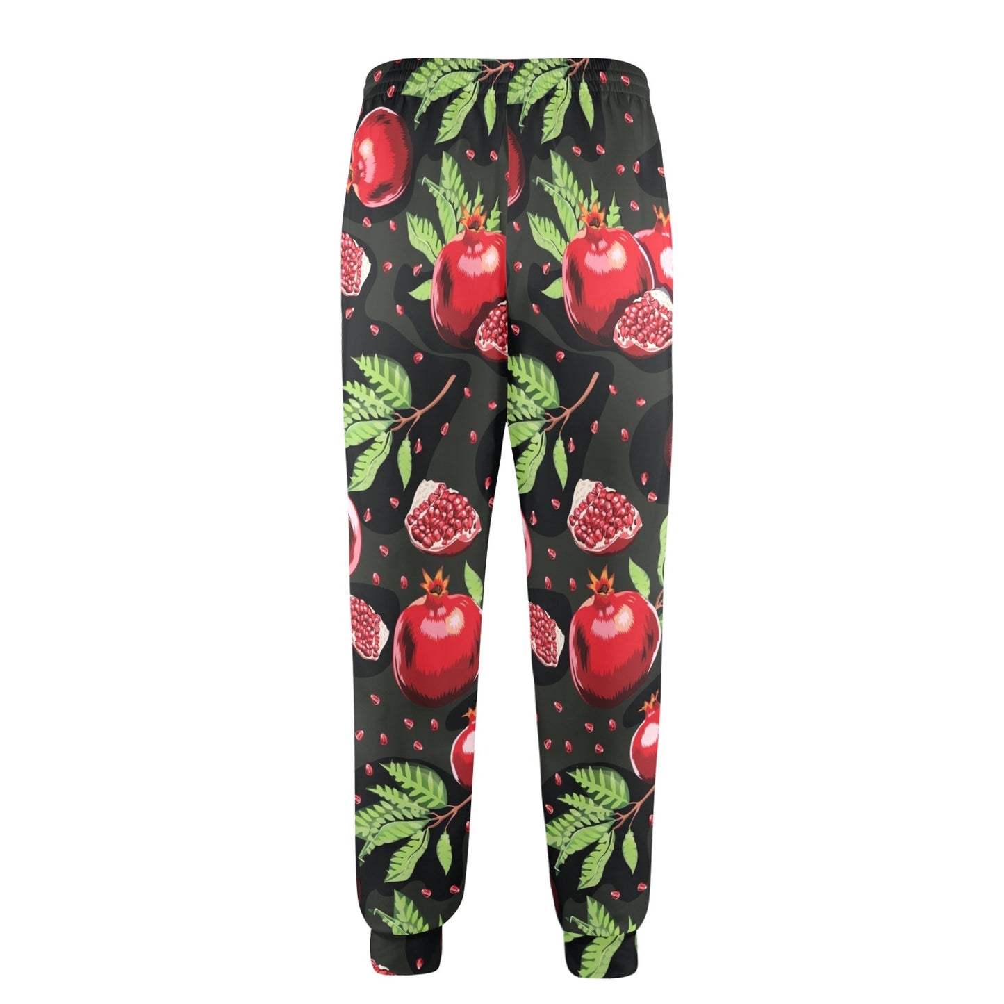 Pomegranate Pattern Print Design PG06 Men's Casual Track Pants