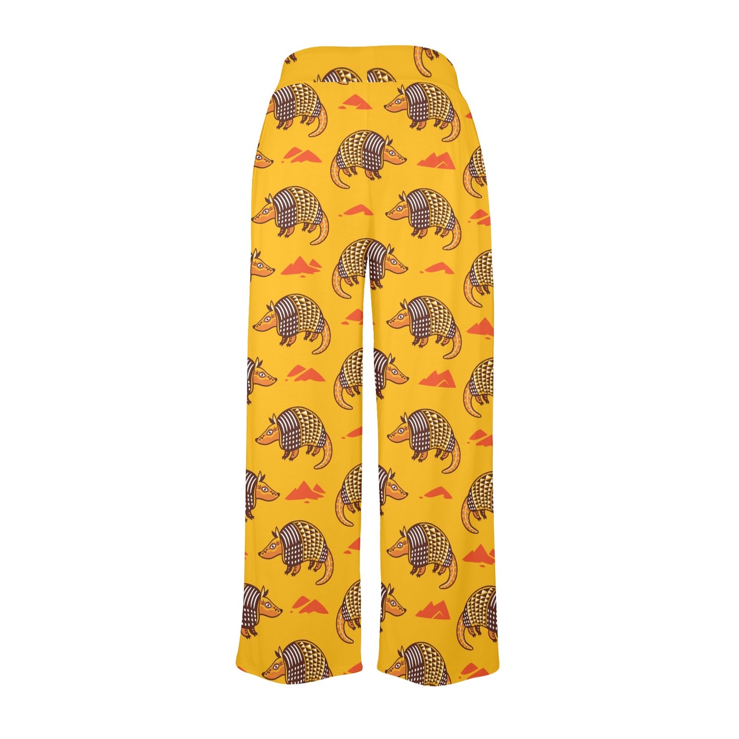Armadillo Pattern Print Design 03 Women's Wide Leg Lounge Pants