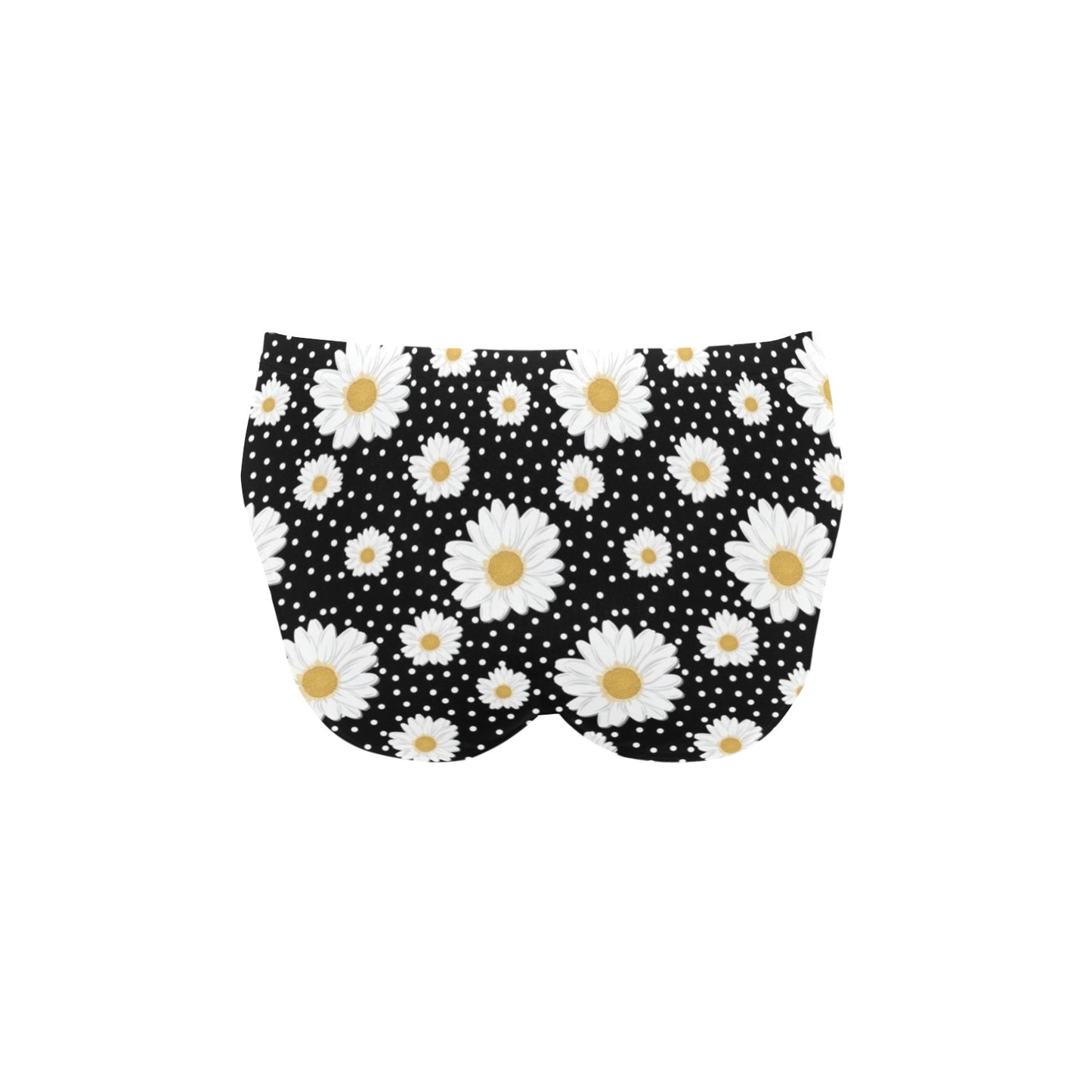 Daisy Pattern Print Design DS02 Men's Swimming Briefs