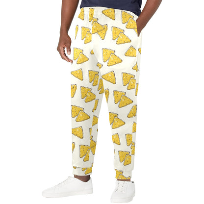 Nachos Pattern Print Design A01 Men's Casual Track Pants