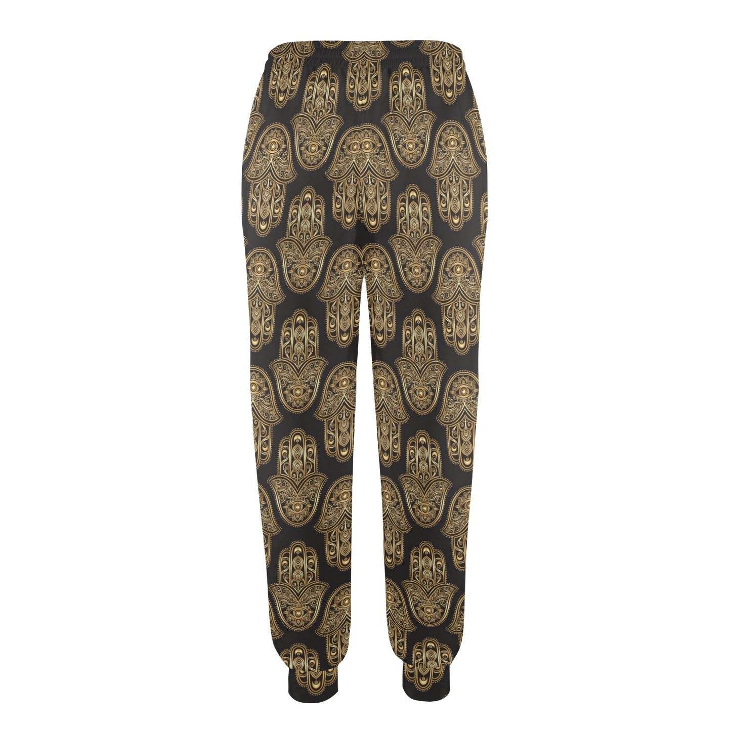 hamsa Design Print Pattern JJ0321 Women's Casual Track Pants