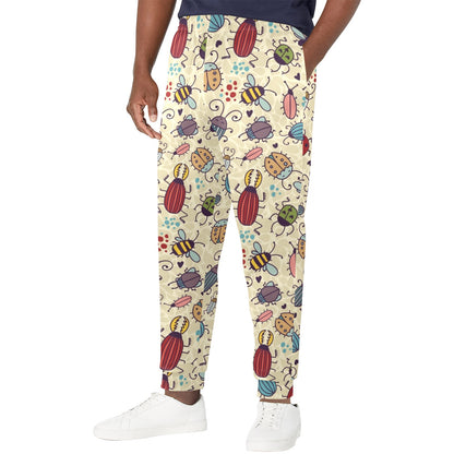 insects Design Print Pattern JJ0351 Men's Casual Track Pants